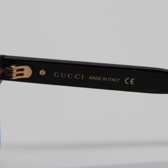NEW GG0824S 005 MEN’S SUNGLASSES GUCCI GG0824S BLACK - Picture 14 of 16
